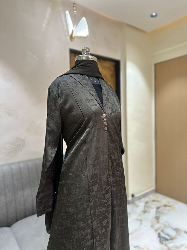 Abaya Printed Burqa For Women Elegant Modest Wear Burkha