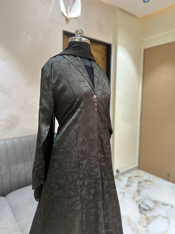 Abaya Printed Burqa For Women Elegant Modest Wear Burkha